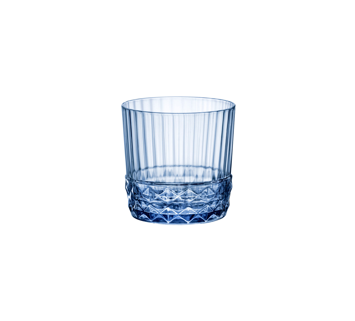 AMERICA '20s - SAPPHIRE BLUE - ROCKS 300ML H83.5MM W83.5MM (6 UNITS)