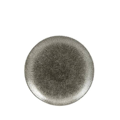 RAKU - QUARTZ BLACK - COUPE PLATE - 26CM (12 UNITS)