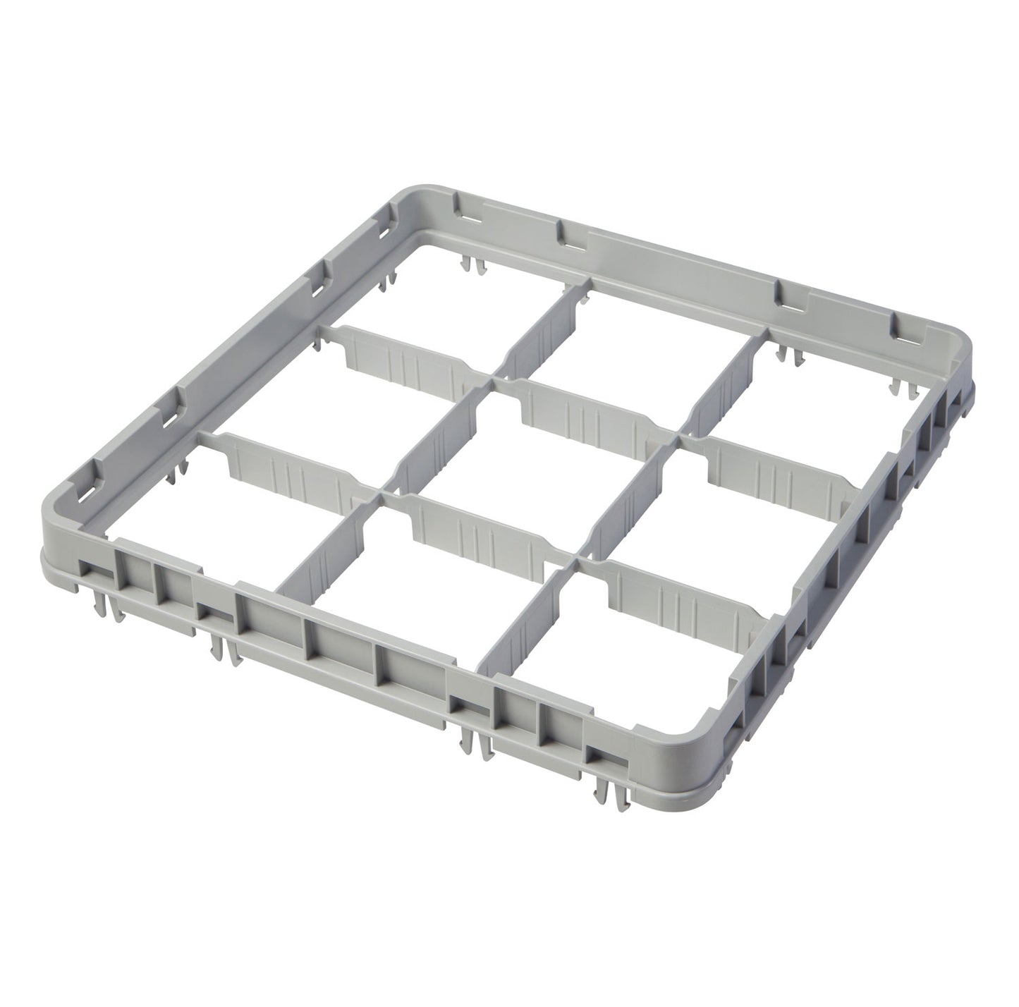 9 COMARTMENT HEIGHT EXTENDER 50CM X 50CM GREY - 5CM H