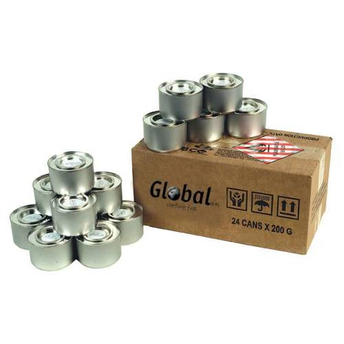 CHAFING FUEL - ALCOHOL (METHANOL) (24 X 200G)