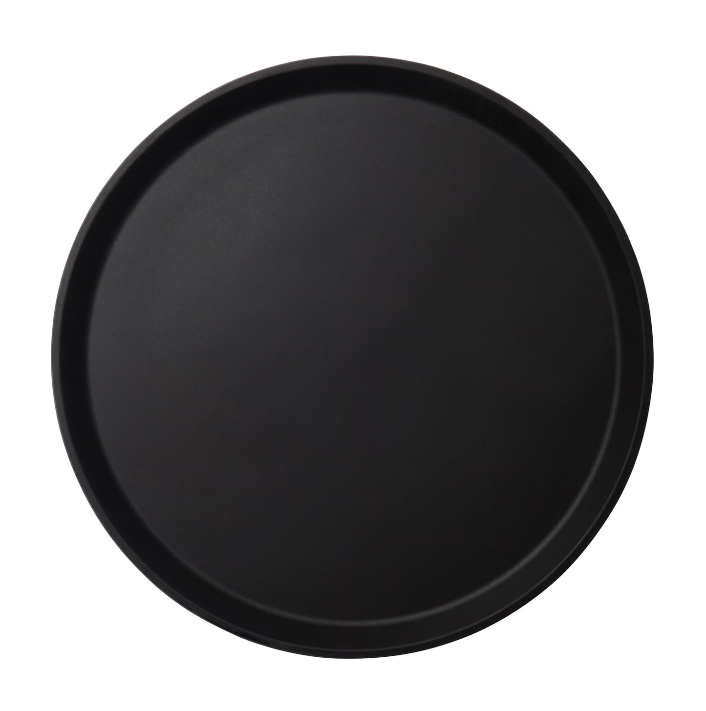 CAMTREAD NON-SLIP FIBERGLASS TRAY ROUND - 40.5CM BLACK