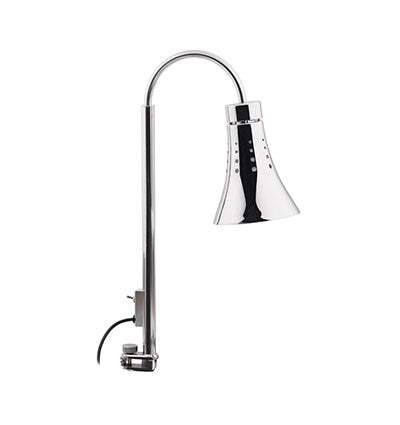 DOMINO HEATING LAMP WITH CLAMP (BULB NOT INCLUDED) 176MM X 350MM X 657MM