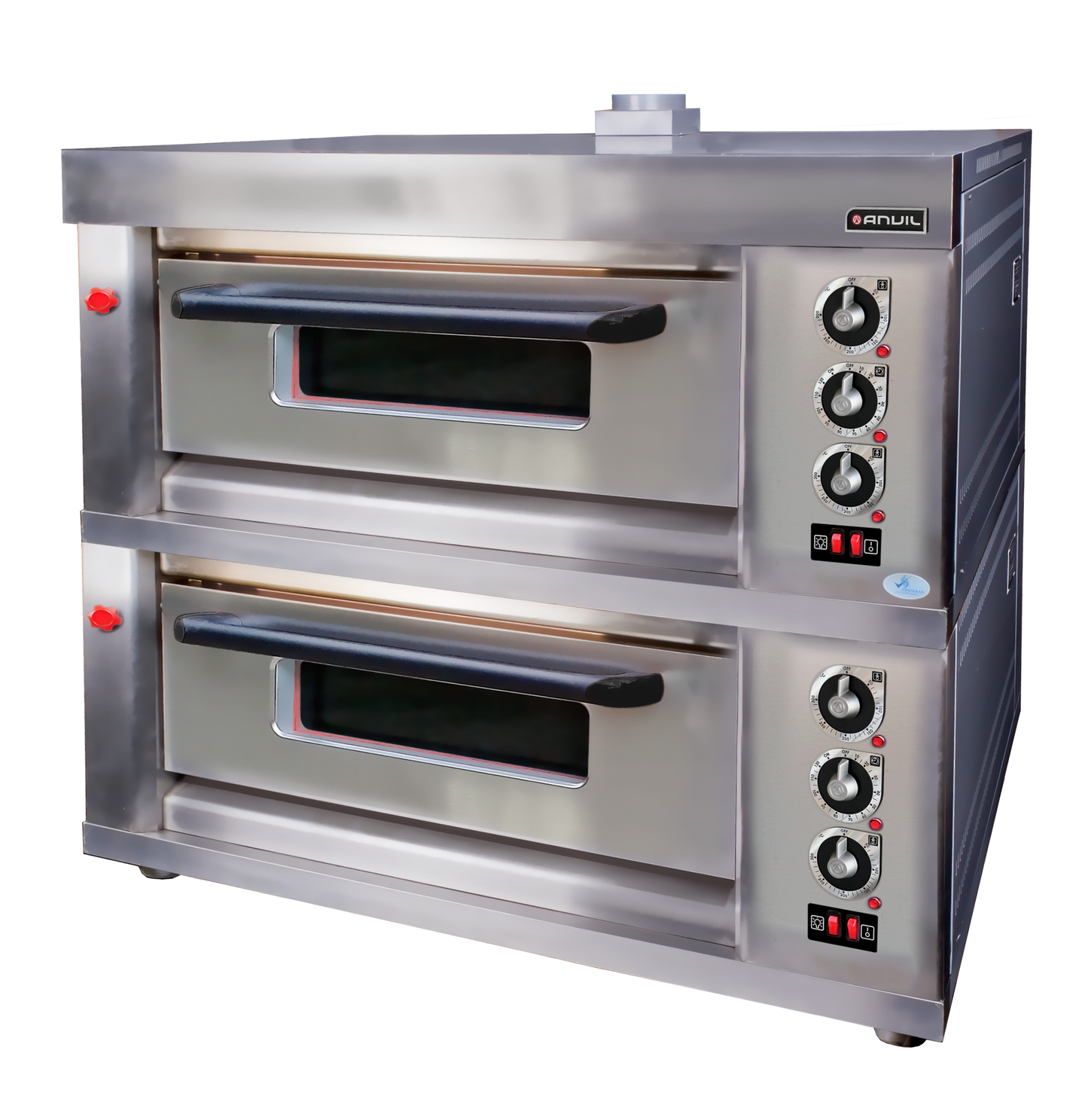 DECK OVEN ANVIL - GAS - 4 TRAY - DOUBLE