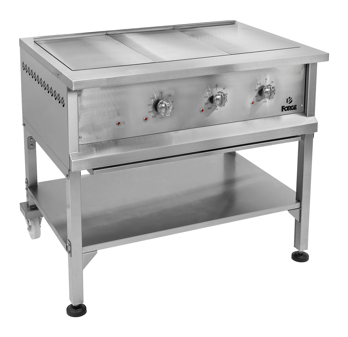 HEAVY DUTY STOVE FORGE - SOLID TOP - ELECTRIC