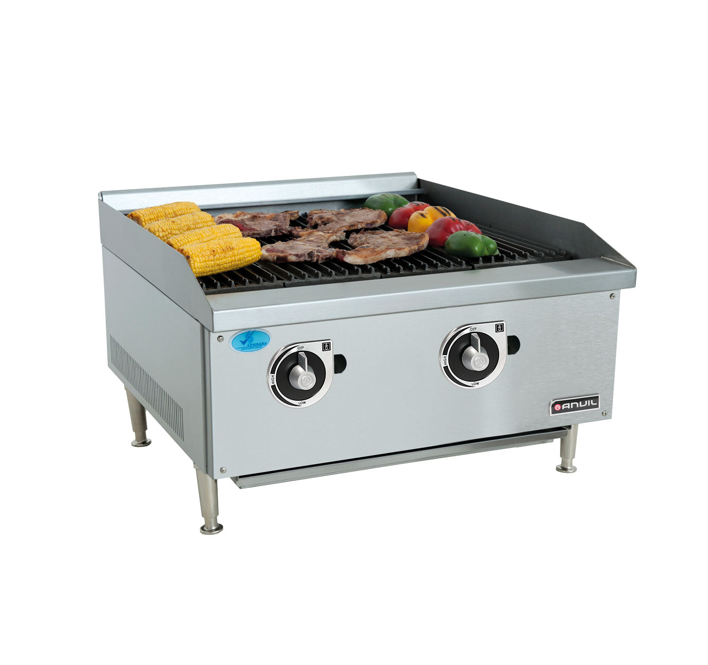 GAS GRILLER RADIANT ANVIL - 600MM - PREMIER RANGE