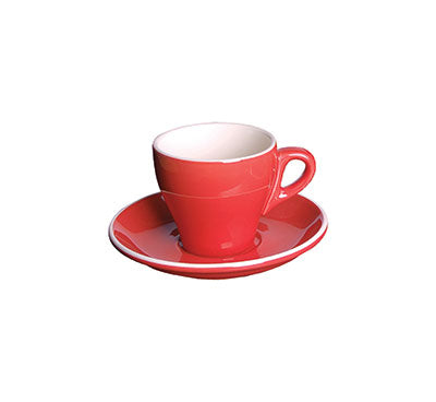ITALIA - RED - ESPRESSO SAUCER - 12.5CM (12 UNITS)