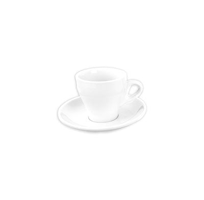 ITALIA - WHITE - ESPRESSO SAUCER - 12.5CM (12 UNITS)