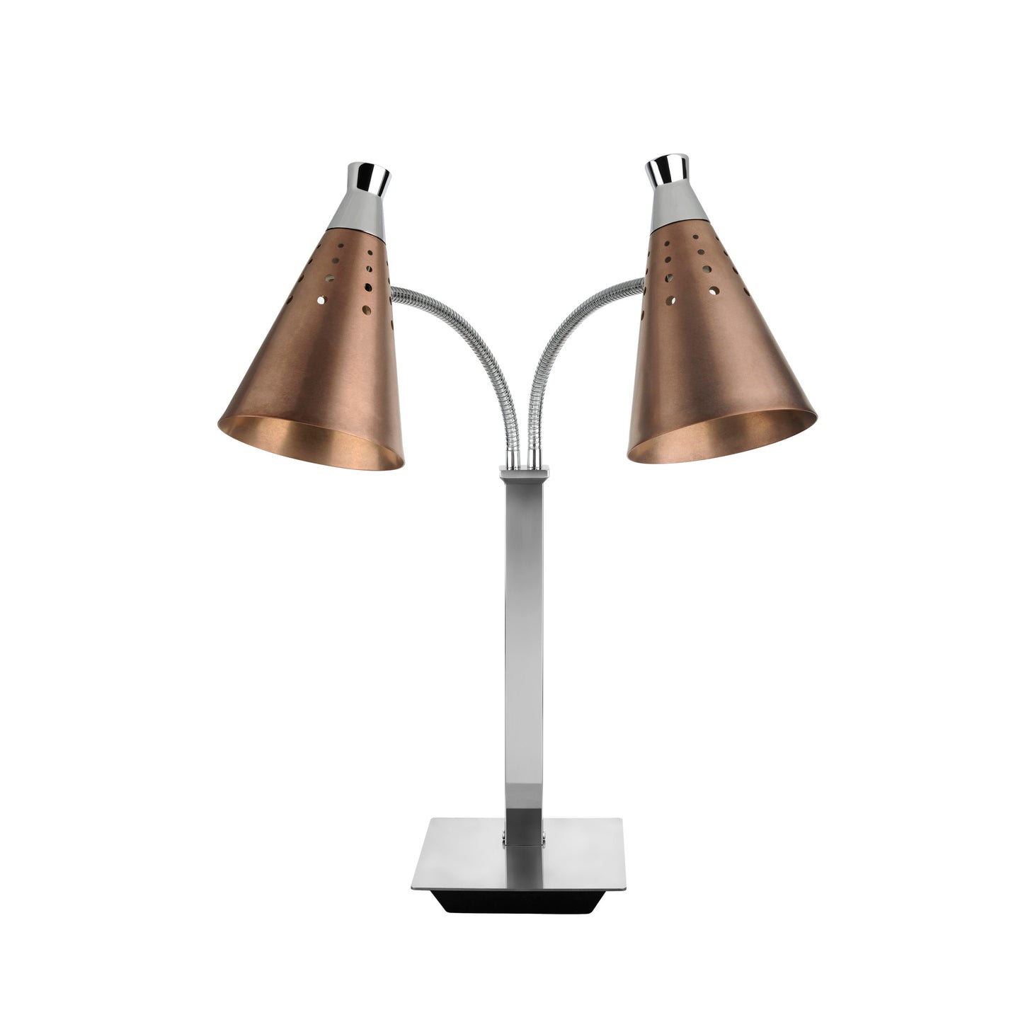 HEAT LAMP - T COLLECTION DOUBLE - BRONZE - 305MM X 475MM X 760MM