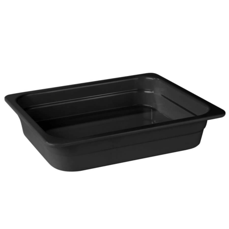 INSERT MELAMINE HALF (GN1/2) 65MM - BLACK