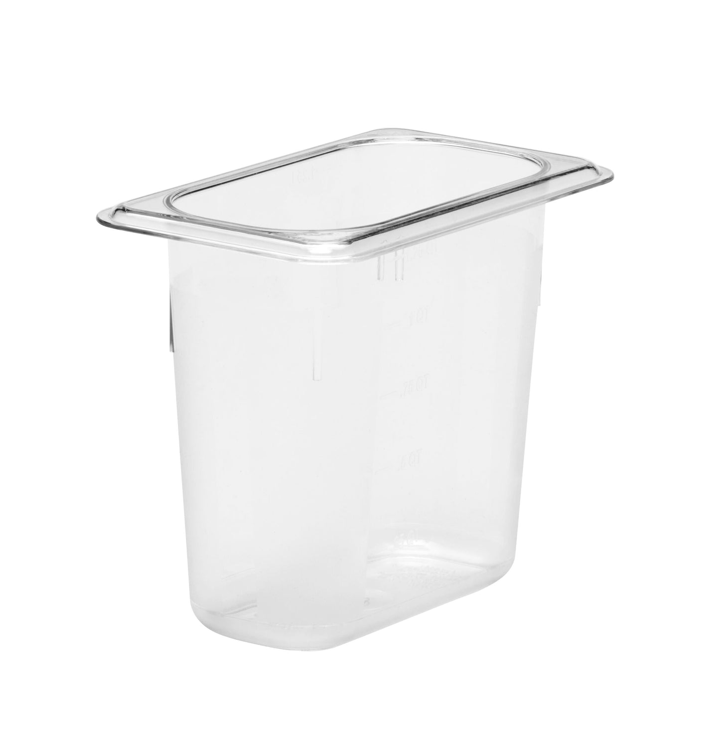 GN FOODPAN 1/9 POLYCARBONATE CLEAR - 150MM D 1.4LT