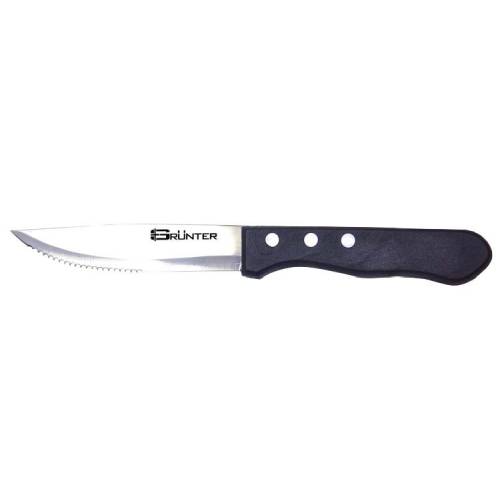 STEAK KNIFE BROAD BLADE - PLASTIC HANDLE