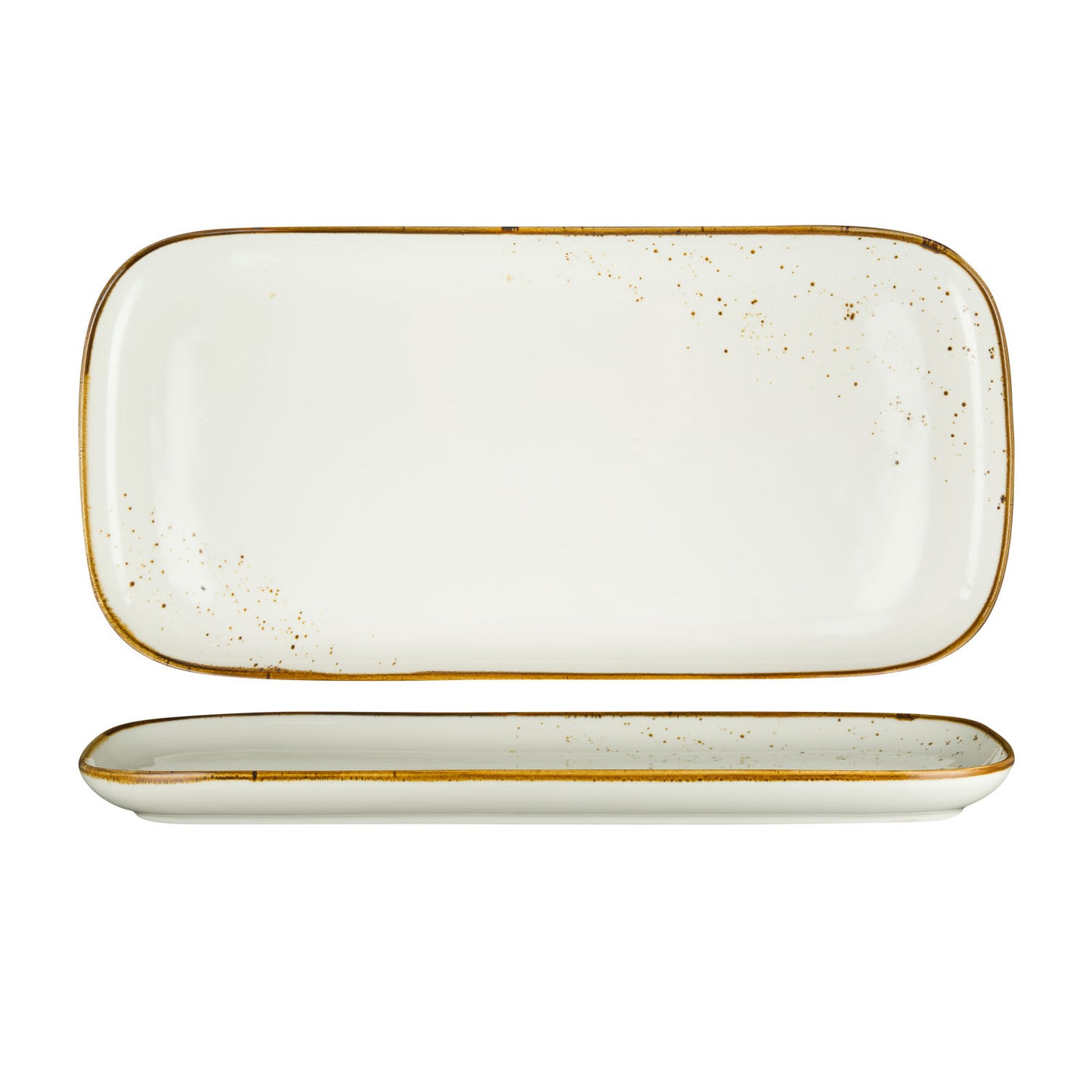 FYNBOS - KAROO SAND - RECTANGULAR PLATE - 45CM X 19CM (3 UNITS)