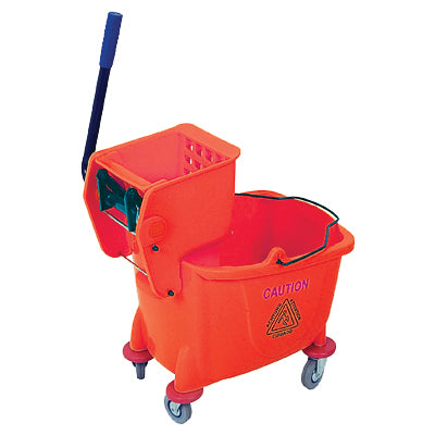 PLASTIC BUCKET & WRINGER - (RED) 36 LT