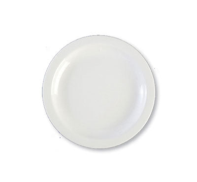 PRIMA - WHITE - NARROW RIMMED PLATE - 17CM (24 UNITS)