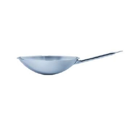 WOK ROUND BOTTOM S/STEEL - 360MM