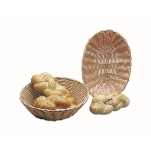 BREAD BASKET WOVEN PLASTIC OBLONG - 230MM x 100MM x 45MM