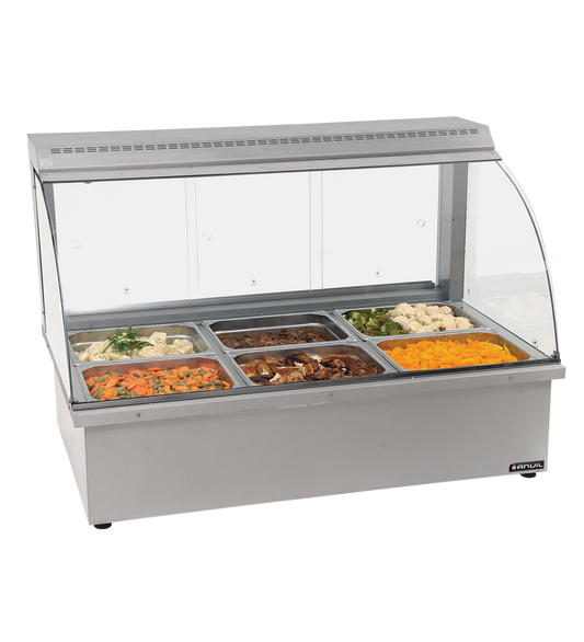 HOT FOOD BAR ANVIL - 3 DIVISION