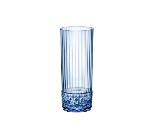 AMERICA '20s - SAPPHIRE BLUE - LONG DRINK 400ML H158MM W68MM (6 UNITS)