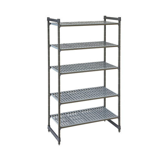 BASICS STARTER UNIT 540MM D X 1220MM L X 2130MM H - 5 TIER VENTED