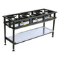 BOILING TABLE GAS - COMMERCIAL - 3 BURNER STRAIGHT