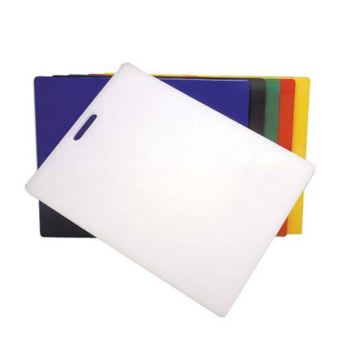 CUTTING BOARD PE - 500MM X 380MM X13MM - (BROWN)