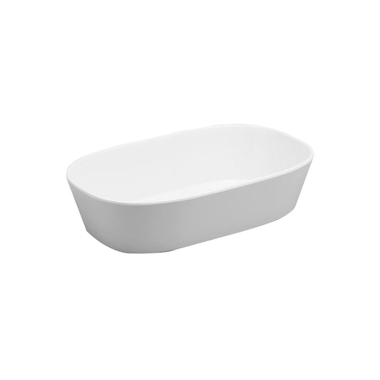 CAPSULE BOWL RECT (IVORY) - 325 X 176 X 65MM