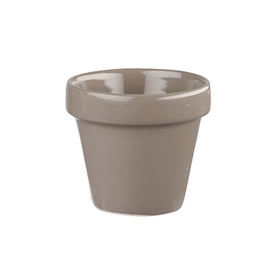 BIT ON THE SIDE - PEBBLE - DIPPER POT - 6.7CM X 6.9CM (12 UNITS)