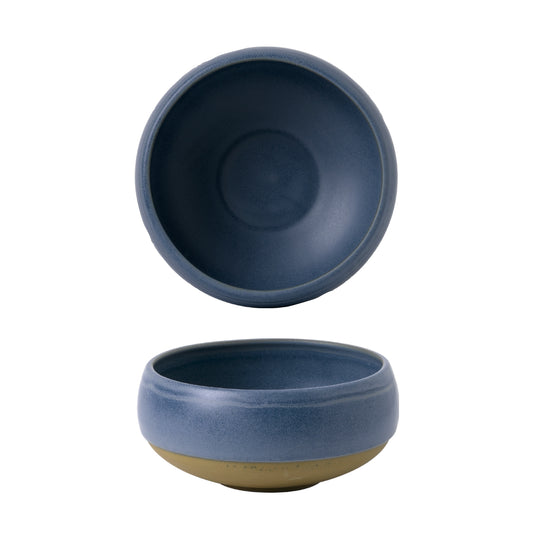 EMERGE - OSLO BLUE - LARGE DEEP BOWL - 1136ML - H:7.5CM X DIA:15.8CM (6 UNITS)