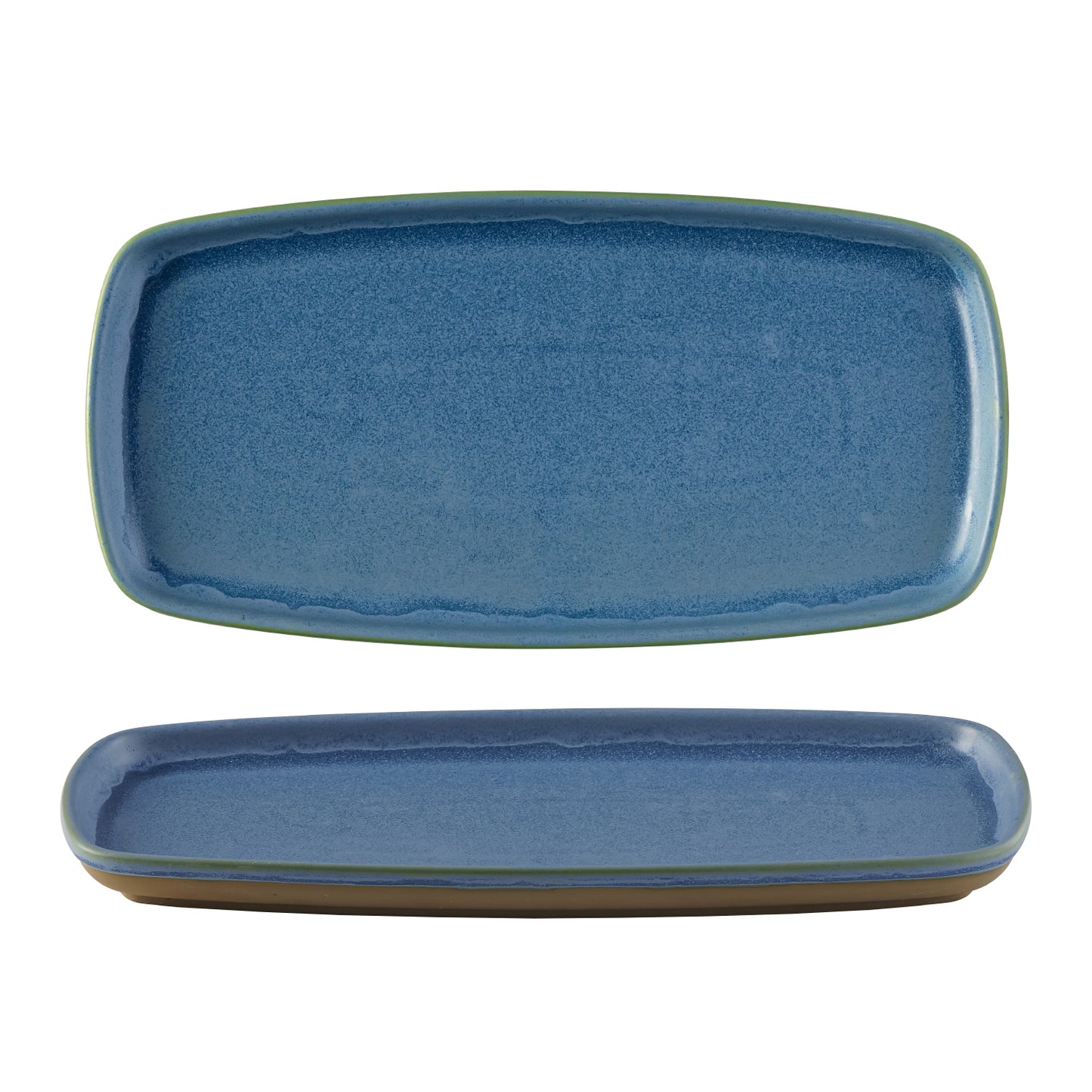EMERGE - OSLO BLUE - RECTANGULAR PLATE - 25.1CM X 10CM (6 UNITS)