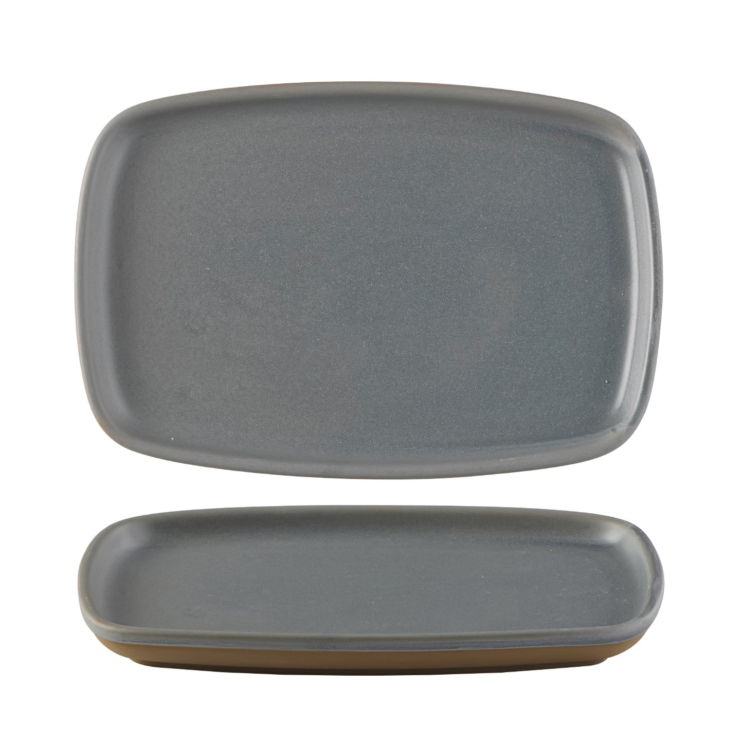 EMERGE - SEATTLE GREY - RECTANGULAR PLATE - 22CM X 15CM (6 UNITS)