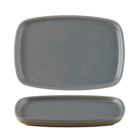 EMERGE - SEATTLE GREY - RECTANGULAR PLATE - 22CM X 15CM (6 UNITS)