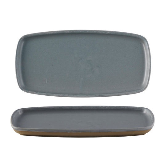 EMERGE - SEATTLE GREY - RECTANGULAR PLATE - 30CM X 14.7CM (6 UNITS)