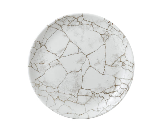 KINTSUGI - AGATE GREY - COUPE PLATE - 26CM (12 UNITS)