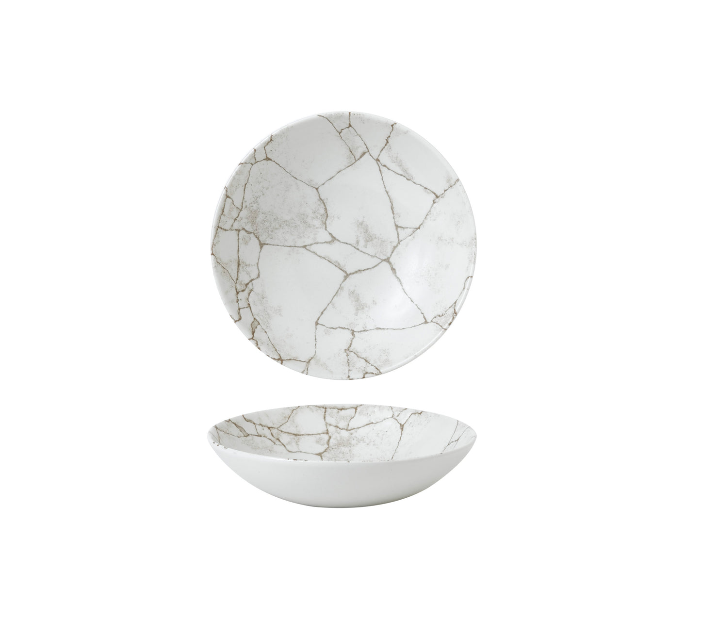KINTSUGI - AGATE GREY - COUPE BOWL - 18.2CM (12 UNITS)