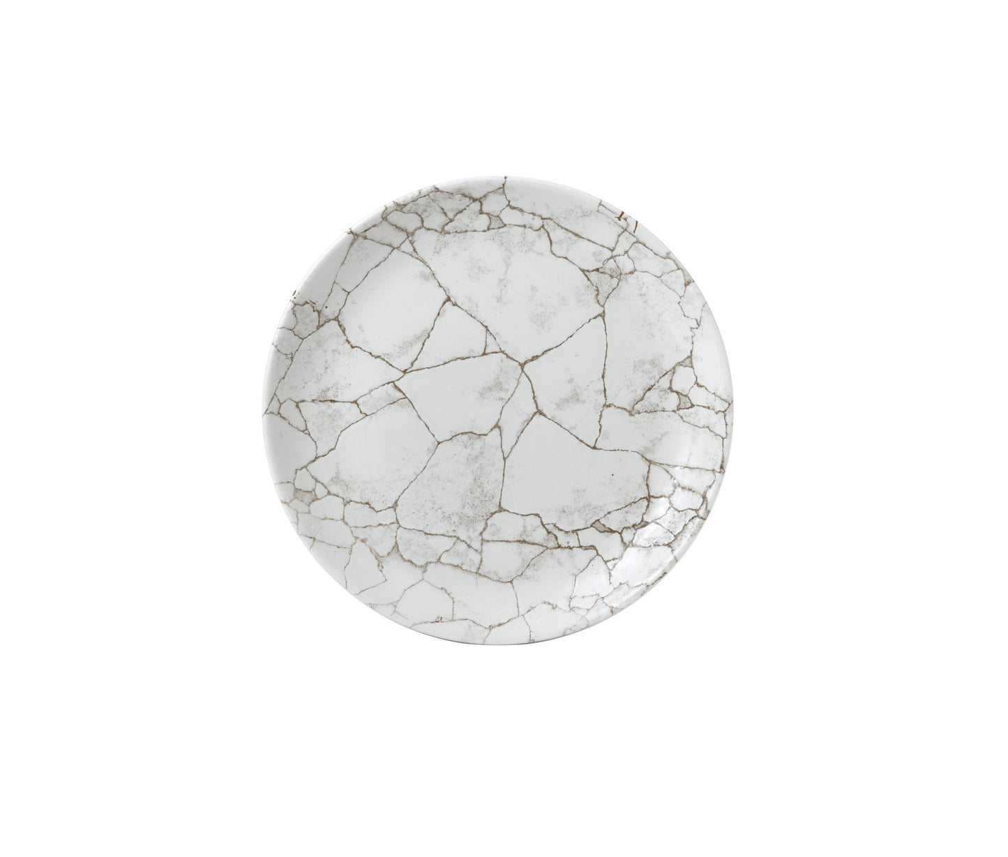 KINTSUGI - AGATE GREY - COUPE PLATE - 21.7CM (12 UNITS)