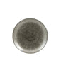RAKU - QUARTZ BLACK - COUPE PLATE - 26CM (12 UNITS)