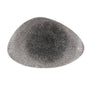 RAKU - QUARTZ BLACK - CHEFS' TRIANGLE PLATE - 30CM X 20CM (6 UNITS)