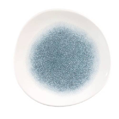RAKU - TOPAZ BLUE - ORGANIC ROUND PLATE - 26.4CM (12 UNITS)