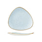 STONECAST - DUCK EGG BLUE - TRIANGLE PLATE - 19.2CM (12 UNITS)