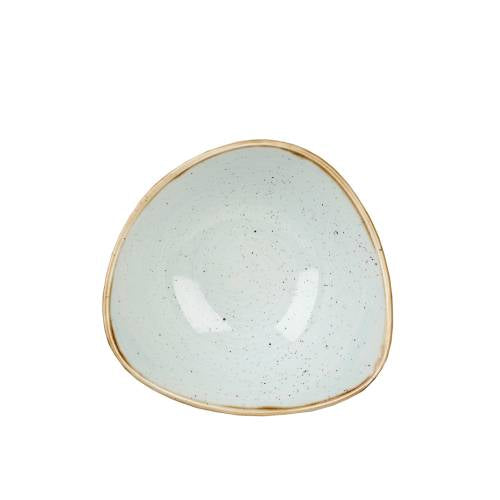 STONECAST - DUCK EGG BLUE - TRIANGLE BOWL - 18.5CM 370ML (12 UNITS)