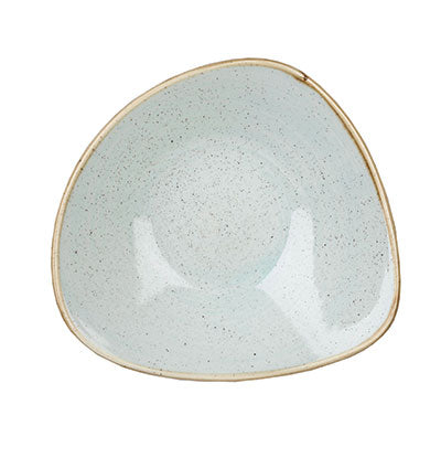 STONECAST - DUCK EGG BLUE - TRIANGLE BOWL - 23.5CM 600ML (12 UNITS)