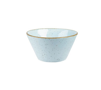 STONECAST - DUCK EGG BLUE - ZEST BOWL - 12.1CM X 6.5CM 340ML (12 UNITS)
