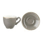 STONECAST - PEPPERCORN GREY - ESPRESSO SAUCER - 11.8CM (12 UNITS)