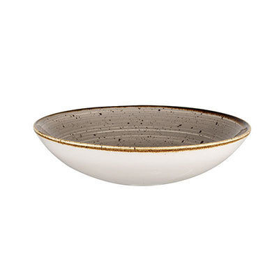 STONECAST - PEPPERCORN GREY - COUPE BOWL - 18.2CM (12 UNITS)
