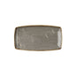 STONECAST - PEPPERCORN GREY - OBLONG PLATE - 29.5CM X 15CM (12 UNITS)