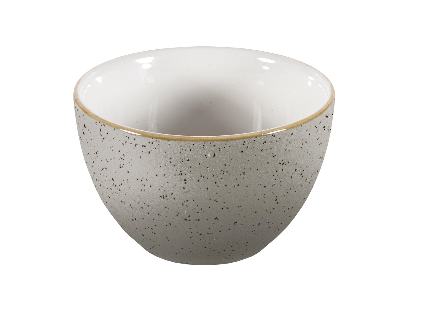 STONECAST - PEPPERCORN GREY - SUGAR/SIDE DISH BOWL - 227ML (12 UNITS)