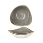 STONECAST - PEPPERCORN GREY - TRIANGLE BOWL - 15.3CM (12 UNITS)