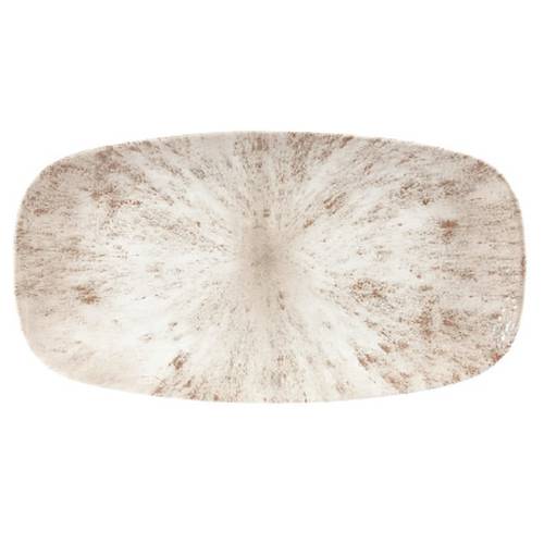 STONE - AGATE GREY - OBLONG CHEFS' PLATE - 30CM X 15.3CM (12 UNITS)