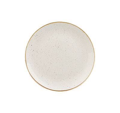 STONECAST - BARLEY WHITE - COUPE PLATE - 26CM (12 UNITS)
