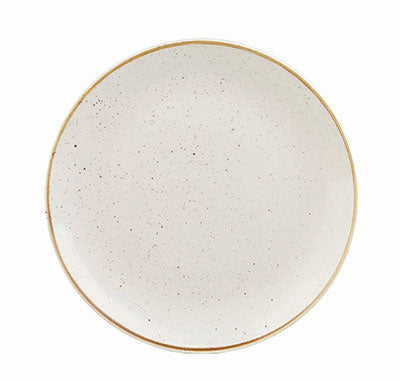 STONECAST - BARLEY WHITE - COUPE PLATE - 28.8CM (12 UNITS)